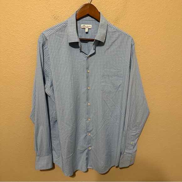 Peter Millar Other - Peter Millar Men’s Summer Comfort Long Sleeve Button Up Shirt